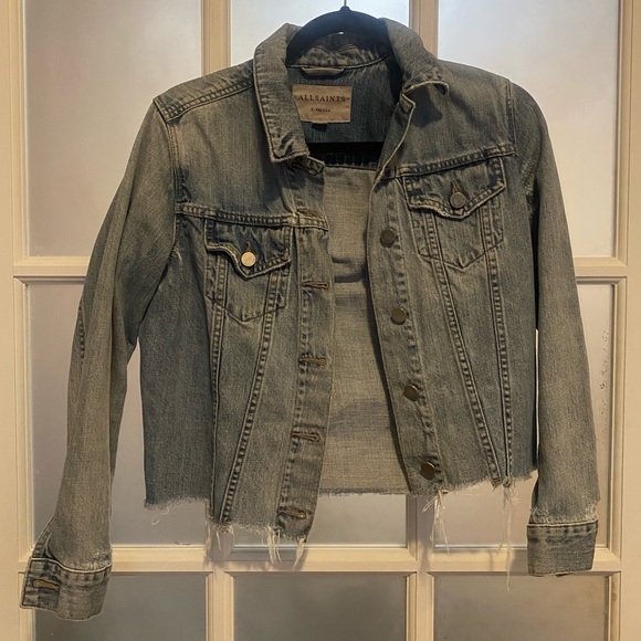 All Saints Jackets & Blazers - Allsaints Piper Denim Jacket